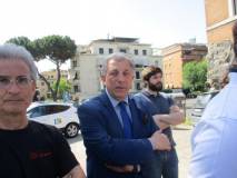 Da sinistra: il giornalista Lorenzo Grassi , il prof. Stefano Covello, lo scrittore Marco Valerio Solia