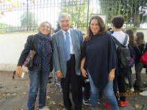 Soddisfatti per l’impegno dei ragazzi: da sinistra, Daniela Castrichini, Enrico Luciani, Cristiana Giorgi