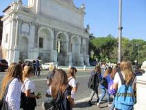 L’arrivo al Fontanone; qualcuno ricorda il film “La grande bellezza”