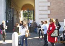 L’ingresso al Museo della Repubblica romana e della memoria garibaldina