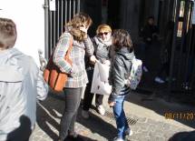 La prof.ssa Claudia Sotgiu al Museo dialoga con l’educatrice Irene Ciocca