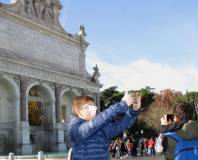 Cristian fotografa Roma dal Fontanone