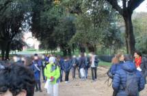 Di ritorno, si cammina sul viale dei gloriosi combattimenti del 3 giugno ove cadde anche Goffredo Mameli, per una ferita che risulterà mortale