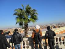 Il panorama di Roma dal Fontanone