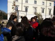 Subito al pannello il racconto di Daniela Donghia con la classe III H