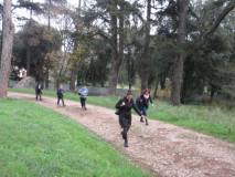 Per arrivare in tempo la III D, da via Nocetta, arriva dal bosco… Brave queste professoresse!