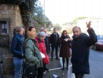 Il racconto della strenua difesa del Vascello da parte di Giacomo Medici: da sinistra Sonia Morganti e Maura Menghini