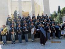 Il Concerto a chiusura della manifestazione all'Ossario, la quale continuerà fino ai monumenti di Giuseppe e Anita Garibaldi