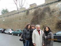 Con Enrico Luciani, da sinistra le proff.sse Gianna D’Acchioli Sabina Rossillo, Antonella Fiori