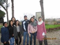 Puntuali anche le ragazze della Prof.ssa Valentina Marani dell’I.I.S Via dei Papareschi (ex scuola Colomba Antonietti)