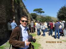 Prima di visitare il Parco, anche Martin Betz è incuriosito dallo sparo del cannone