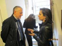 L’ing. Maria Elena D’Effremo, nostra esperta di territorio, propone al Consigliere Di Palma alcune iniziative e convegni sulle frane nel territorio di Roma