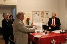 L’intervento di Giovanni Cipriani, che ringrazia vivamente la nostra associazione Cipriani per la bella serata