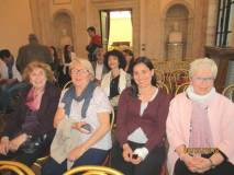 Cecilia Di Bartolomeo, Marisa Pietracci, Mariapaola Pietracci Mirabelli, Ivana Colletta, alle loro spalle la dr.ssa Maria Pia Critelli