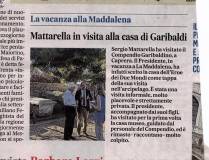 13- icona-Messaggero 18.8.18 -Il Presidente Mattarella a Caprera