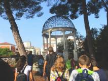 Si arriva al gazebo sul sesto bastione