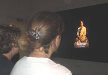 Anche la sala degli eroi è seguita: in immagine Cristina Trivulzio di Belgioioso