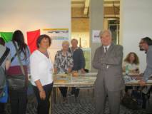 i siamo anche noi Associazione A. Cipriani Comitato Gianicolo, con Giovanna De Luca, Enrico Luciani , Ivana Colletta e Ines Pietracci