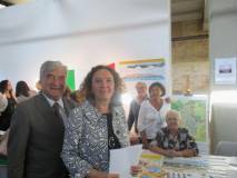 Foto ricordo dell’Assessore Laura Baldassare con l’Associazione A. Cipriani e Comitato Gianicolo