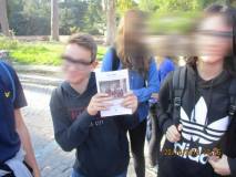 Il ragazzo, prontissimo nelle risposte, vince il premio: la pubblicazione IO C’ERO