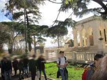 Tutti al Mausoleo Ossario AI CADUTI PER ROMA (1848-1870) prima di arrivare al parco gianicolense