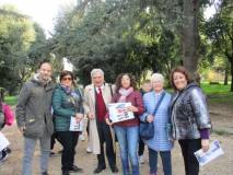 Assistenti e proff: da sinistra, Stefano Raimondi, Maria Toscano, Enrico Luciani, Rossella Comito, Ivana Colletta, Letizia Torelli