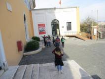 Dalla Chiesa di San Pietro in Montorio il Tempietto del Bramante è proprio vicino