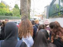 La prof.ssa Mariella Valiani spiega i combattimenti a Villa Spada