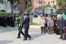 La corona ai CADUTI della città metropolitana e della Regione Lazio