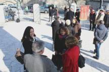 Massimo familiarizza con Egle Pasquali, e Daniela con la prof. Gisella Bellantone di Mille donne per l’Italia mentre Luciani prende accordi e con Enrica Quaranta, per le sue visite storiche particolari