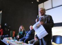 L’intervento di Enrico Luciani, presidente dell’Associazione che ha promosso la manifestazione ricordo