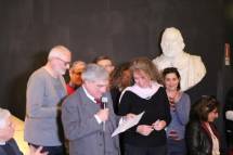 Luciani tra Claudio Bove, Massimo Capoccetti, Noemi Grimaldi e Mariapaola Pietracci Mirabelli ; dietro di loro Dario Luciani