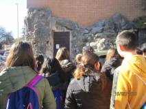 All'ingresso si può vedere anche una palla di cannone