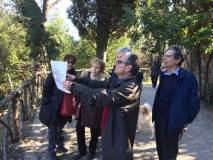 Massimo Capoccetti sul settimo bastione spiega l’attacco “a tenaglia” dei francesi