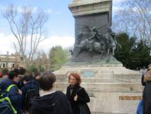 Si visita il monumento/tomba di ANITA