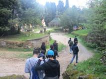 Il gruppo scende dal settimo bastione