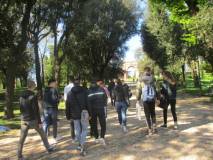 Sul viale dei combattimenti del 3 giugno 1849