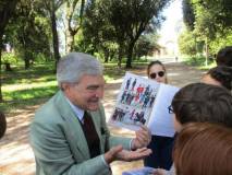 Enrico Luciani spiega l’Esercito della Repubblica romana del 1849 e mostra la nostra pubblicazione