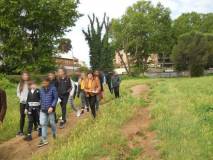 Il gruppo scende a valle