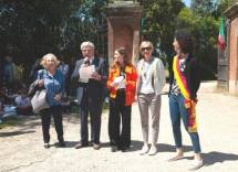 170° della Repubblica Romana 1849. 
Villa Pamphilj.