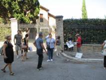 Si arriva all'ottavo bastione e Capoccetti ricorda il combattimento mortale di Emilio Morosini