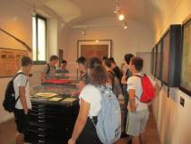 Al Museo camicie rosse, bandiere,  fucili, pistole
