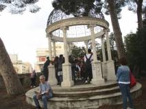 Una sosta al sesto bastione, al gazebo
