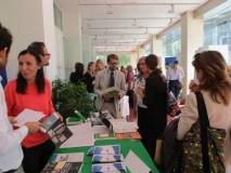 Si valutano i singoli progetti; questo lo stand dell’Istituto di Studi Federalisti Altiero Spinelli