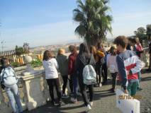 La vista di Roma dal panorama del Fontanone