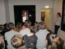 Entrati al Museo della Repubblica romana , subito nella sala di Ciceruacchio