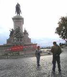 Il monumento in restauro