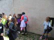 Si vedono dall'interno le feritoie