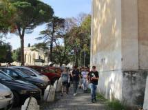 La palla di cannone a San Pietro in Montorio