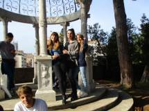Un poco di magia al sesto bastione: in posa le fate Alessia Ponga, Lorena Di Cesare, Arianna Spadafora